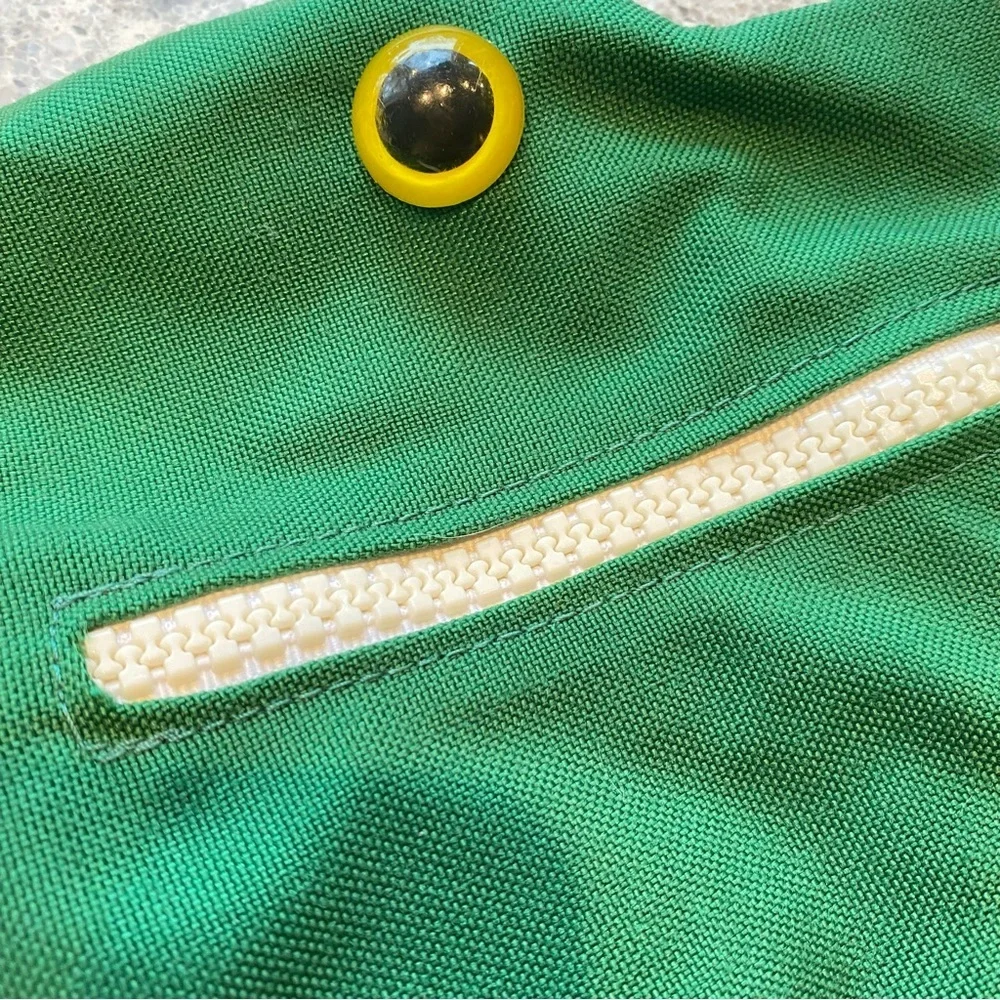 BAGZ VINTAGE Unique Alligator Zip Up Bag 32” - Picture 5 of 11